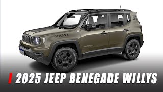 2025 Jeep Renegade Willys [upl. by Jowett]