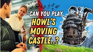 She played the BEST VERSION of quotMerry Go Round Of Lifequot 😱🎻 Howls Moving Castle Cover [upl. by Anoy330]