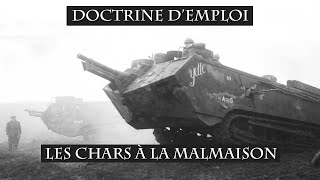 Doctrine demploi  Les Chars à la Malmaison 1917 [upl. by Ittocs]