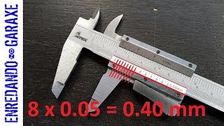 How to read the caliper Vernier scale easily [upl. by Derte489]