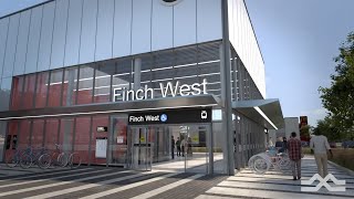 Take a virtual ride of the new Finch West LRT [upl. by Debarath]