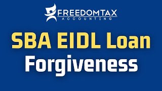 SBA EIDL Loan Forgiveness  Is SBA EIDL Loan Forgivable [upl. by Boffa]