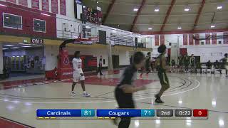 Mens Basketball CCBC Catonsville vs Frederick Community College [upl. by Hubey262]