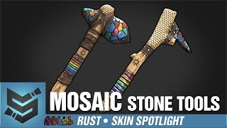 Rust Skin Spotlight • Mosaic Stone Tools Hatchet  Pickaxe [upl. by Pesek]