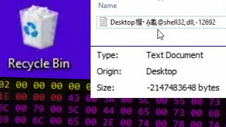 The Inner Workings Of The Recycle Bin Folder [upl. by Ryley]