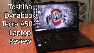 Toshiba Dynabook Tecra A50F Laptop Review [upl. by Trinatte]