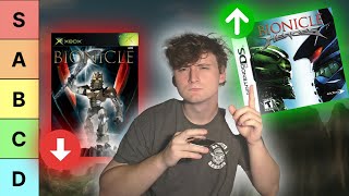 I Played and Ranked Every Bionicle Game National Bionicle Day [upl. by Ilarin]