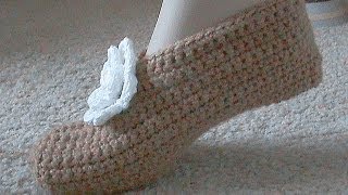 Super Easy Slippers Tutorial For Beginners [upl. by Cirilla]