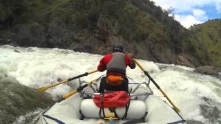 Rafting the Tuolumne River  Clavey Falls 3k [upl. by Enenej]