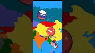 Russia 🇷🇺 vs Ukraine 🇺🇦 countryballs viralvideos mapper history shortvideos [upl. by Uriah]