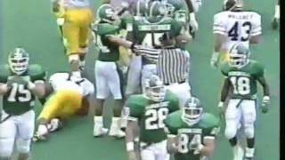 1991 Michigan 45 MSU 28 [upl. by Olegna]