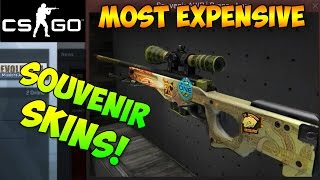 CS GO  Top 10 Rarest Souvenir Skins Most Expensive Souvenir Items Counter Strike [upl. by Nico12]