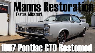 1967 Pontiac GTO Restomod from Manns Restoration [upl. by Relyc]