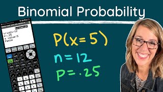 Computing Binomial Probabilities with the TI84 [upl. by Chaille781]