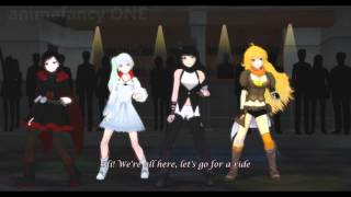 RWBY MMD Ep1  Motteke Sailor Fuku Lucky Star [upl. by Gordan]