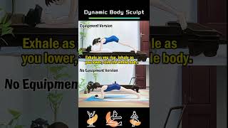 Dynamic Body Sculpt coreworkout homeworkout noequipment totalbodyworkout spinehealth [upl. by Pacificia]