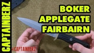 Boker ApplegateFairbairn AF12 [upl. by Ase]