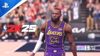 NBA 2K25 Next Gen Full Gameplay Lakers vs Clippers 4K nba 2k25 gameplay NBA 2K25 Gameplay PS5 [upl. by Nemrac]