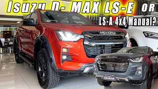 2023 ISUZU DMax LSE 4x4 VS LSA 4x4  specs comparison  walk around [upl. by Ranger]