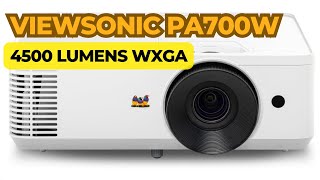 Elevate Visual Experiences with ViewSonic PA700W High Brightness Projector [upl. by Conal204]