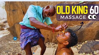 🔱Hogenakkal ASMR 60 Year Old 👨‍🦳Grandpas ❤MASSAGE  ASMR 😚Satisfying 💆‍♂️HEAD massage massage [upl. by Older]