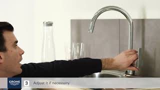 Learn how to install GROHE Kitchen Pullout Mixers [upl. by Westley]