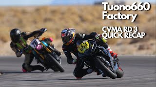 Tuono 660 Factory CVMA RD3 QUICK RECAP [upl. by Uno]