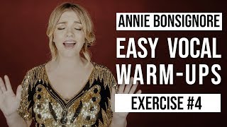 Singing Lessons Learn how to sing  Easy Vocal Warm Up 4 with Annie 2017 [upl. by Letnom]