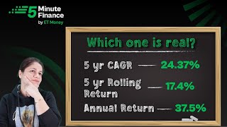 CAGR vs Rolling Returns Which is better to select a mutual fund [upl. by Haniraz]