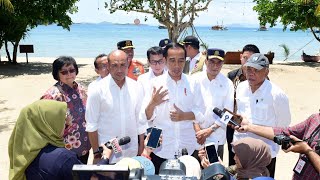 Keterangan Pers Presiden RI Labuan Bajo 20 Januari 2020 [upl. by Herc]