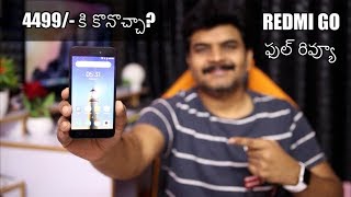 Xiaomi Redmi Go Full Review ll in Telugu ll [upl. by Hughie]