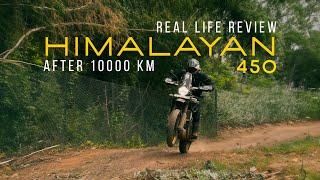 Royal Enfield Himalayan 450 10000 Km Review  Offroading Touring and More [upl. by Saint]