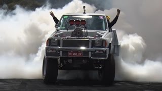 Burnout Masters Top 10 at Summernats [upl. by Sidonnie]