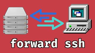 Port forwarding over ssh [upl. by Nomsed710]