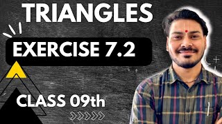 TRIANGLES  CLASS09 NCERT  EXERCISE72 Q03  SANDESH BHAIYA‼️ [upl. by Eednim743]