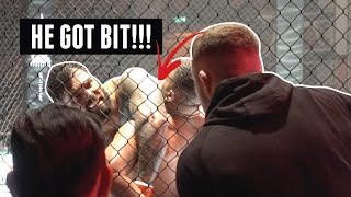 HE GOT BIT Backstage at Probellum 1 Feat Darren Till Paul Kelly Terry Etim [upl. by Niltiak]