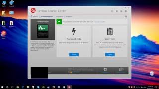 How to Scan your Hardware Health Lenovo [upl. by Ahsir958]