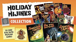 Now on Kickstarter Holiday Hijinks Master Detective Collection [upl. by Gayn]