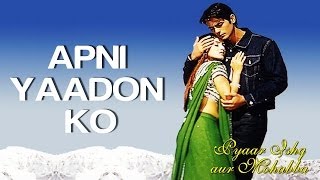 Apni Yaadon Ko  Pyaar Ishq Aur Mohabbat  Arjun Rampal amp Sunil Shetty  Shaan [upl. by Hras]