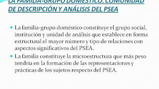 Familia Participación Social y Proceso S E A [upl. by Fedora962]