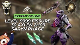 Level 9999 fissure Steel Path Kappa 2h09 Saryn Phage warframe [upl. by Ferriter]