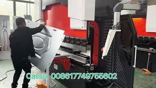 Metal Door Sheet Bending Machine Security Door Press Brake [upl. by Raymond]