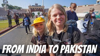 NEW ZEALAND FAMILY CROSSING THE WAGAH BORDER FROM INDIA TO PAKISTAN OUR UPDATED 2023 EXPERIENCE [upl. by Selwin]