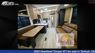 Incredible 2025 Heartland Torque 371 Toy Hauler RV For Sale in Turlock CA  RVUSAcom [upl. by Thilde]