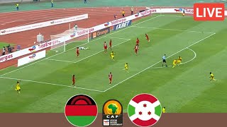 🔴LIVE Malawi Vs Burundi  Africa Cup Of Nations Qualification All Goals Results And Highlights [upl. by Neall]