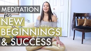 Meditation for New Beginnings Anxiety Success  How To Meditate for Beginners  BEXLIFE [upl. by Nylime]