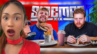 SIDEMEN ULTIMATE CALORIE BATTLE  REACTION [upl. by Romilly]