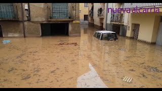 Espeluznante Villel de Mesa superó el metro y medio de agua [upl. by Fidela]