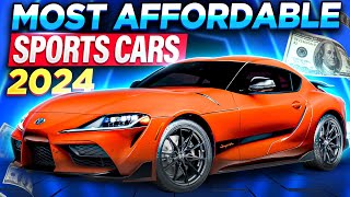 Top 10 Most Affordable Sports Cars In 2024 [upl. by Polik421]