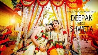 quot Romance in the airquot A Tambrahm Wedding Deepak with Shweta [upl. by Erine]